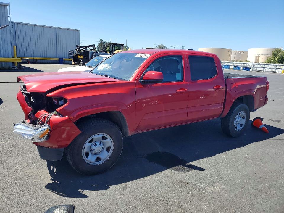 2021 Toyota Tacoma VIN 5TFAX5GN7MX188818 COPART salvage auction — FRONT END, Ca - Salvage Certificate, sold $8,400 on 2026-07-06 (photo 1)