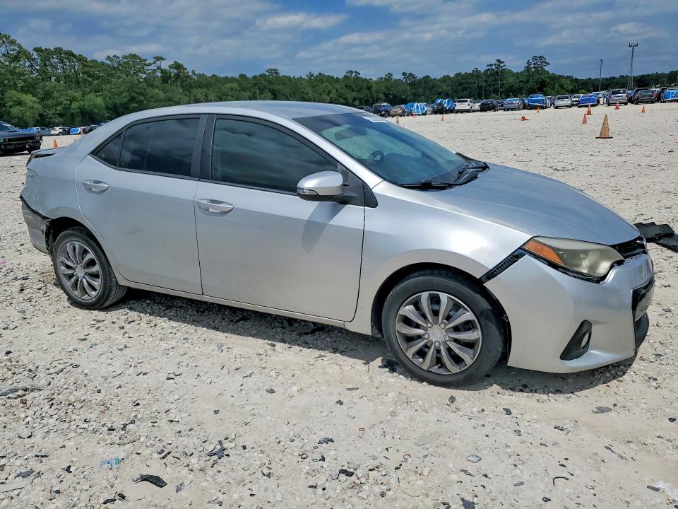 2015 Toyota Corolla VIN 5YFBURHE9FP263233 COPART salvage auction — REAR END, Tx - Certificate Of Title, sold $2,650 on 2026-07-02 (photo 4)