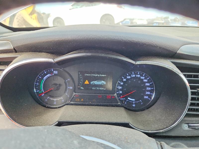 2011 Kia Optima hybrid VIN KNAGM4ADXB5004233 COPART salvage auction — MECHANICAL, On - Permit No Brand - Fit (P), sold $950 on 2026-07-09 (photo 9)