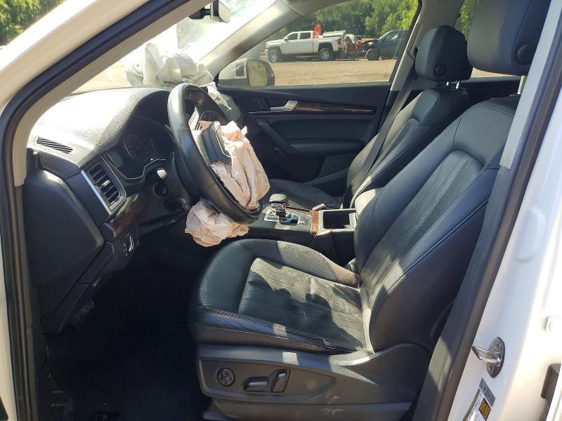 2020 Audi Q5 VIN WA1ANAFY2L2041807 COPART salvage auction — FRONT END, NY - MV-907A SALVAGE CERTIFICATE, sold $5,500 on 2026-07-02 (photo 7)