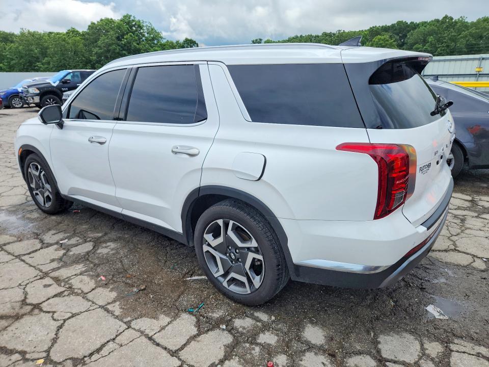 2023 Hyundai Palisade VIN KM8R5DGE4PU594964 COPART salvage auction — HAIL, Mo - Salvage Certificate Of Title, sold $11,300 on 2026-07-03 (photo 2)