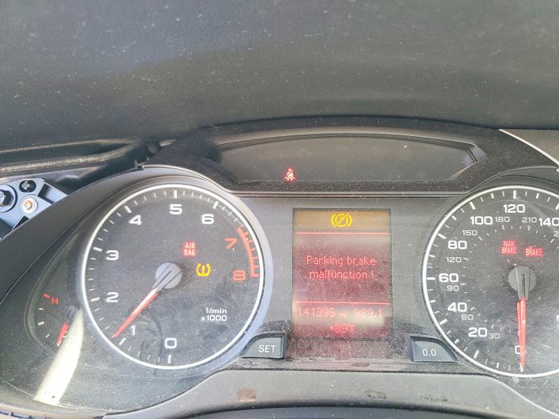 2010 Audi A4 VIN WAUDFAFL9AN010941 COPART salvage auction — FRONT END, Nv - Salvage Title, sold $650 on 2026-07-16 (photo 9)