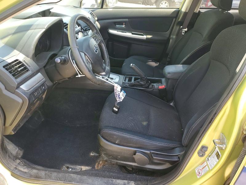 2014 Subaru Xv VIN JF2GPBCC7EH264645 COPART salvage auction — FRONT END, Pa - Certificate Of Salvage, sold $850 on 2026-07-17 (photo 7)