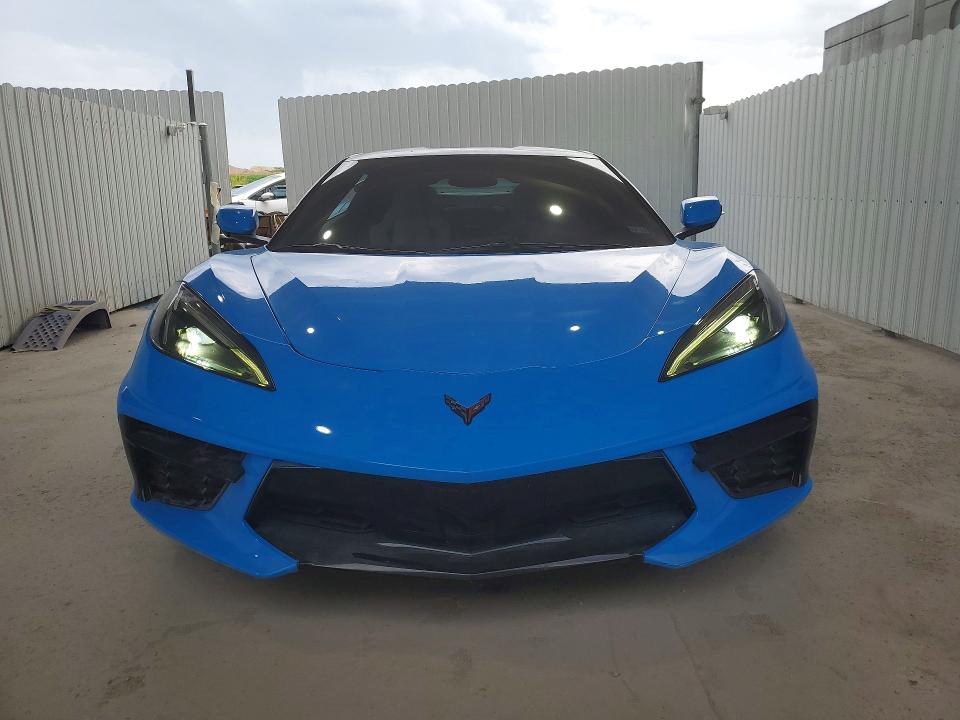 2022 Chevrolet Corvette stingray VIN 1G1YA2D41N5109109 COPART salvage auction — SIDE, TX - CERTIFICATE OF TITLE, sold $28,000 on 2026-07-30 (photo 5)