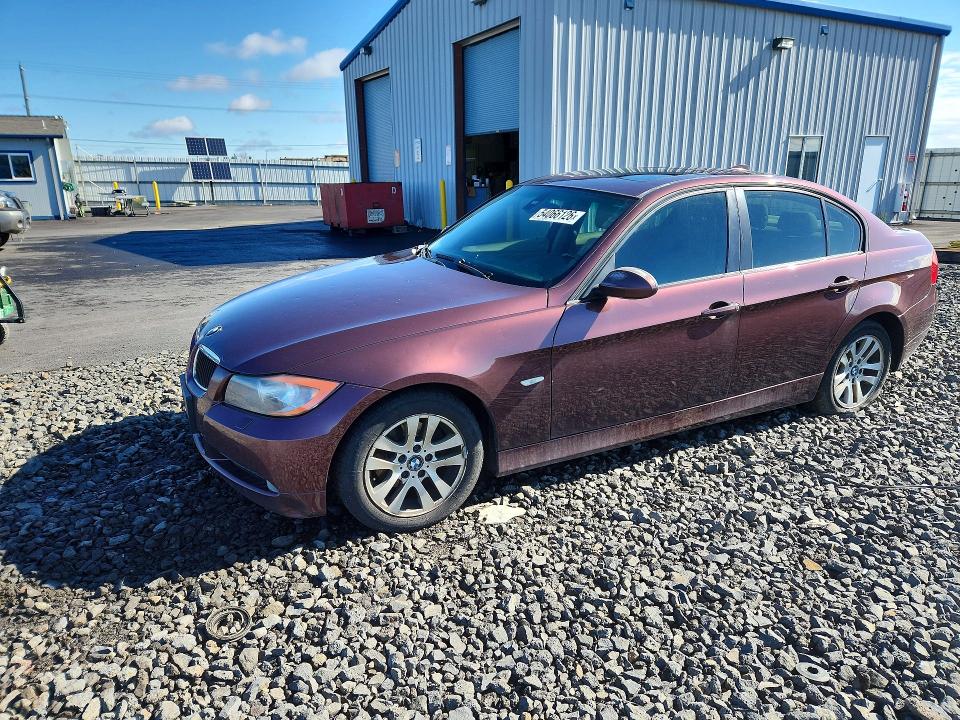 2006 BMW 3er VIN WBAVD13586KV01302 COPART salvage auction — HAIL, Co - Certificate Of Title, sold $625 on 2026-07-29 (photo 1)