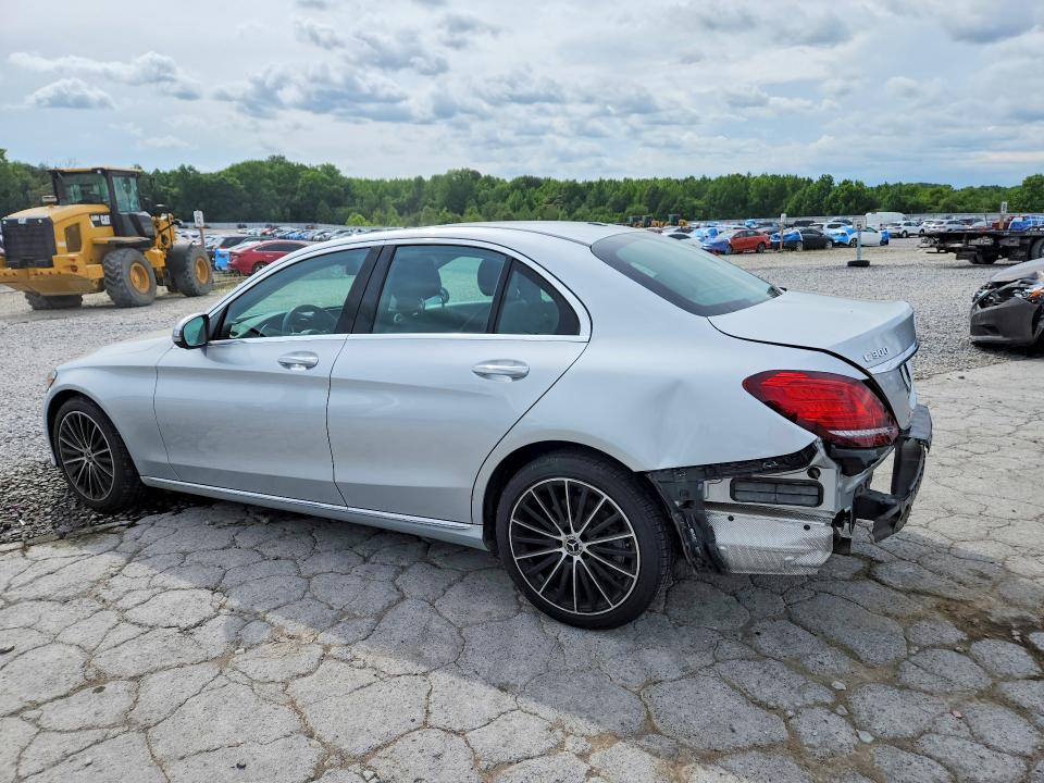 2021 Mercedes-benz C class VIN W1KWF8DBXMR621627 COPART salvage auction — REAR END, Tn - Salvage Certificate, sold $9,900 on 2026-07-07 (photo 2)