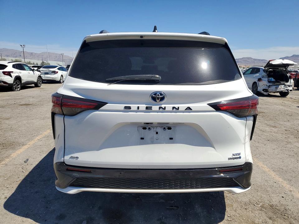 2022 Toyota Sienna VIN 5TDDSKFC1NS057496 COPART salvage auction — SIDE, Nv - Salvage Title, sold $1,100 on 2026-07-21 (photo 6)