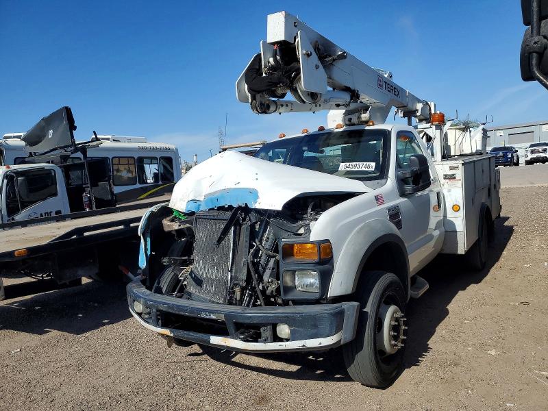 2008 Ford F-450 super duty VIN 1FDXF46R98EB34526 COPART salvage auction — FRONT END, Az - Cert Of Title - Salvage, sold $775 on 2026-07-09 (photo 2)