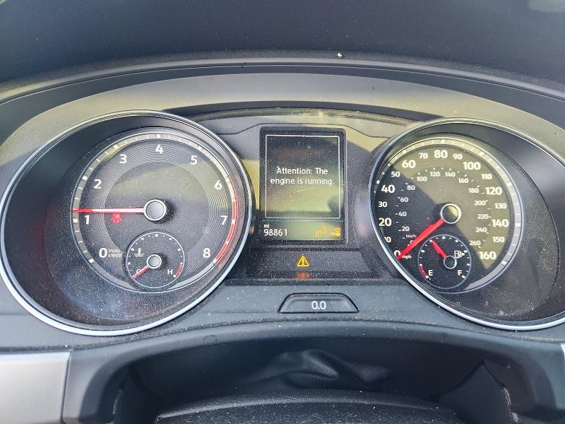 2020 Volkswagen Atlas VIN 1V26E2CA2LC217210 COPART salvage auction — FRONT END, TX - SALVAGE VEHICLE TITLE, sold $7,100 on 2026-08-21 (photo 9)
