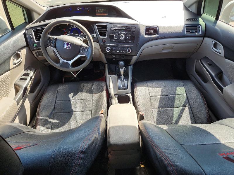 2014 Honda Civic VIN 2HGFB2F48EH001704 COPART salvage auction — FRONT END, On - Permit Salvage, sold $625 on 2026-07-02 (photo 8)