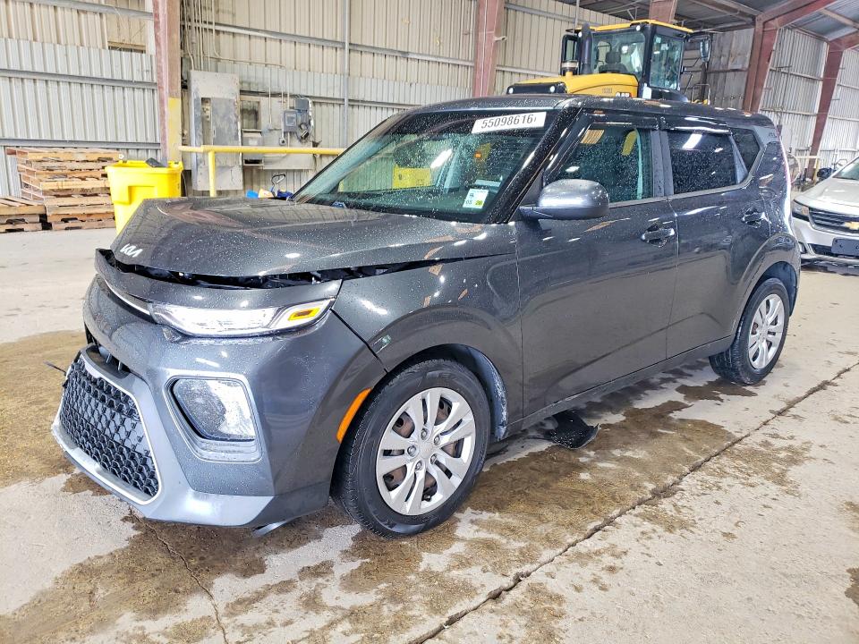 2022 Kia Soul VIN KNDJ23AU5N7831574 COPART salvage auction — FRONT END, La - Cert Of Title-Salvage, sold $2,300 on 2026-07-10 (photo 1)