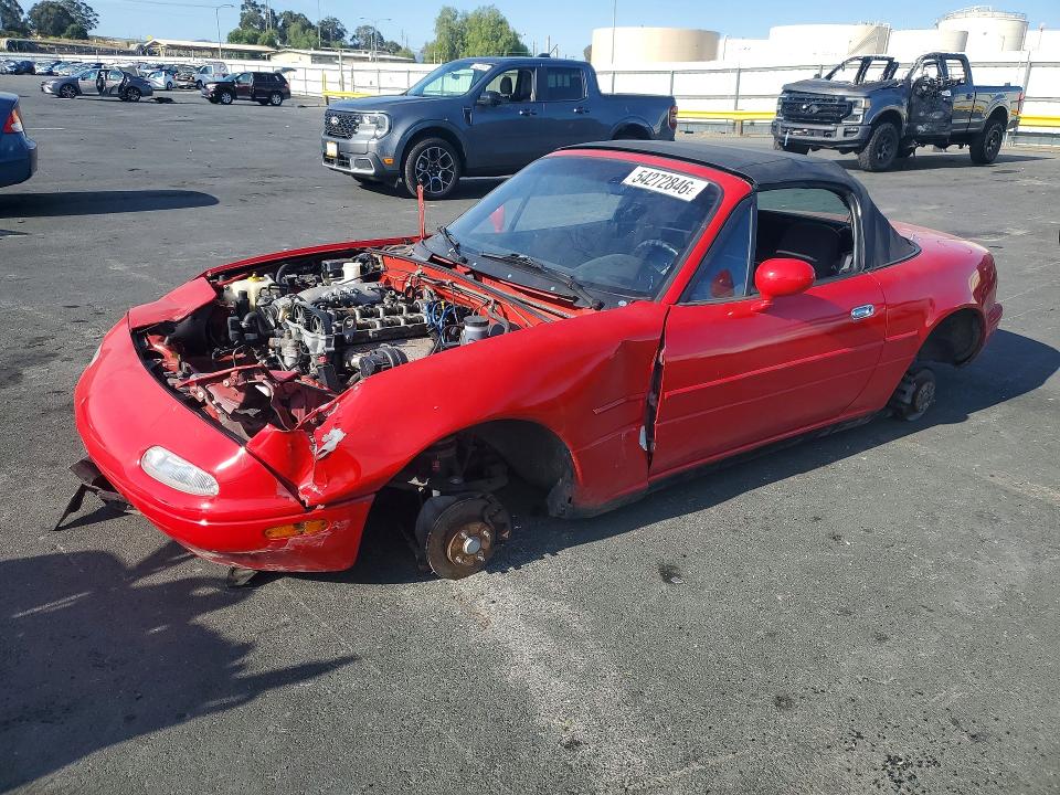 1992 Mazda Mx-5 VIN JM1NA3517N1303607 COPART salvage auction — VANDALISM, Ca - Salvage Certificate, sold $500 on 2026-07-20 (photo 1)