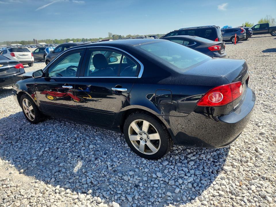 2007 Kia Optima VIN KNAGE123475142889 COPART salvage auction — FRONT END, Mi - Cert Of Title-Salvage Vehicle, sold $200 on 2026-07-30 (photo 2)