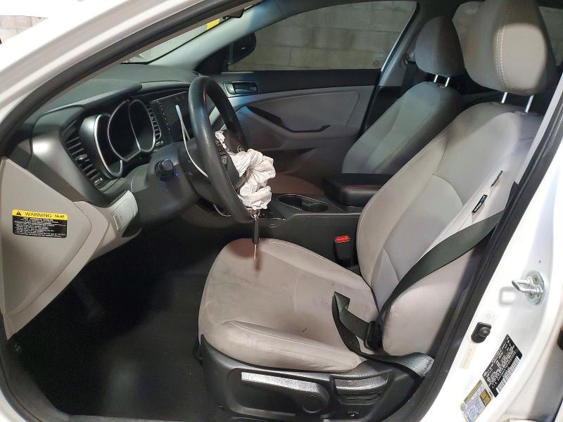 2015 Kia Optima VIN 5XXGM4A70FG507008 COPART salvage auction — FRONT END, De - Salvage Certificate, sold $15 on 2026-07-29 (photo 7)
