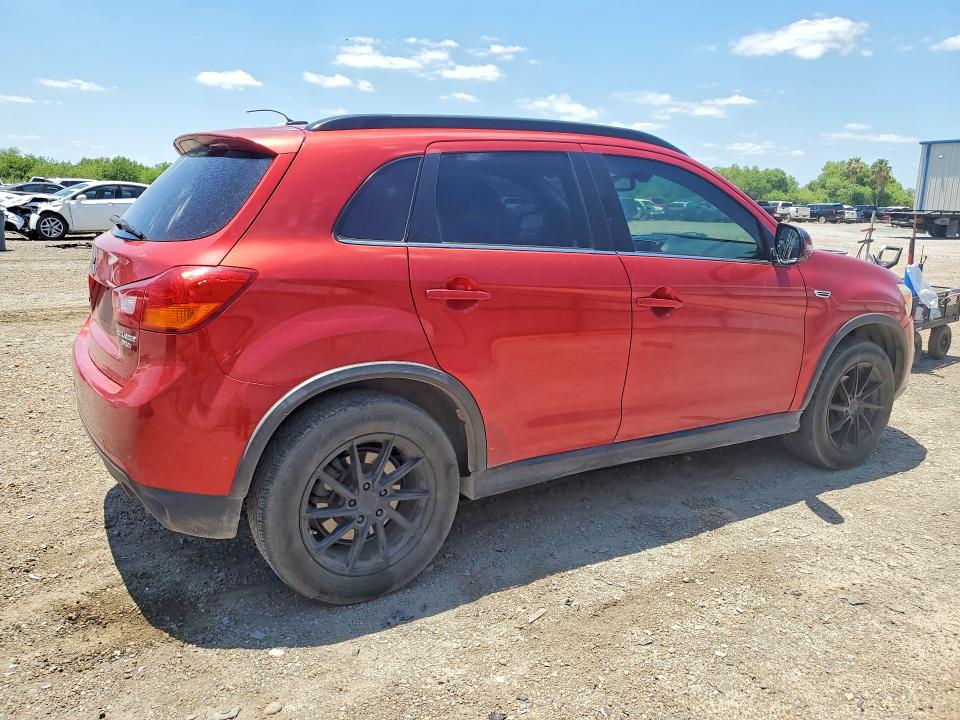 2016 Mitsubishi Outlander sport VIN JA4AP4AW5GZ027513 COPART salvage auction — FRONT END, Tx - Salvage Vehicle Title, sold $1,800 on 2026-07-08 (photo 3)
