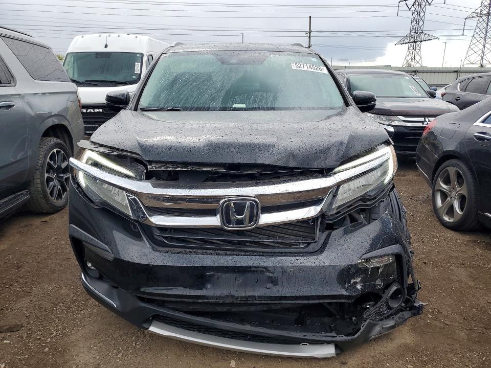 2021 Honda Pilot VIN 5FNYF6H66MB039244 COPART salvage auction — FRONT END, Wv - Salvage Certificate, sold $7,900 on 2026-07-09 (photo 5)