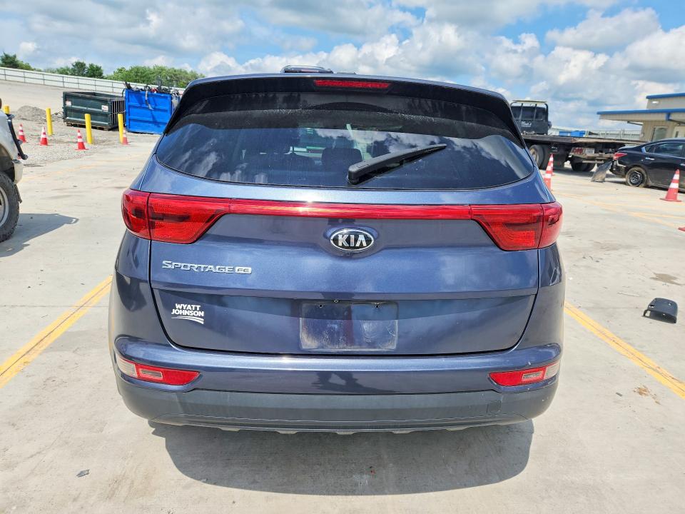 2018 Kia Sportage VIN KNDPM3AC3J7374172 COPART salvage auction — FRONT END, Ky - Cert Of Title-Salvage, sold $2,400 on 2026-07-09 (photo 6)
