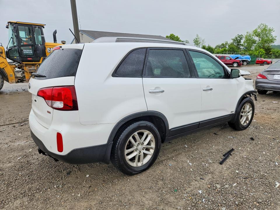 2015 Kia Sorento VIN 5XYKTCA63FG651744 COPART salvage auction — FRONT END, Tn - Salvage Certificate, sold $300 on 2026-07-16 (photo 3)