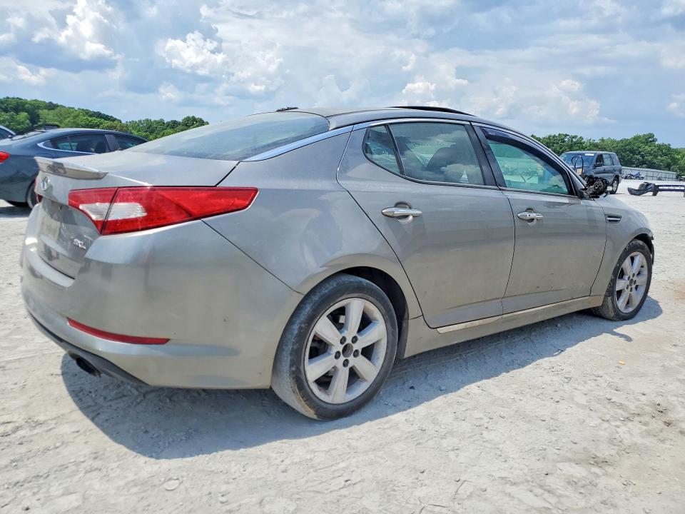 2013 Kia Optima VIN 5XXGR4A67DG127542 COPART salvage auction — FRONT END, Nc - Salvage Certificate Of Title, sold $475 on 2026-07-22 (photo 3)