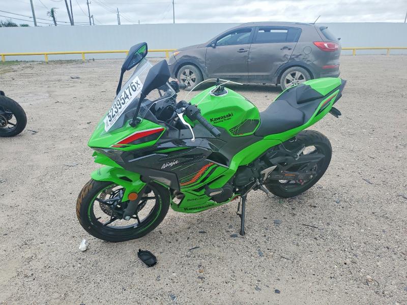 2024 Kawasaki VIN ML5EXGJ1XRDA25010 COPART salvage auction — SIDE, Tx - Salvage Vehicle Title, sold $2,050 on 2026-07-02 (photo 3)