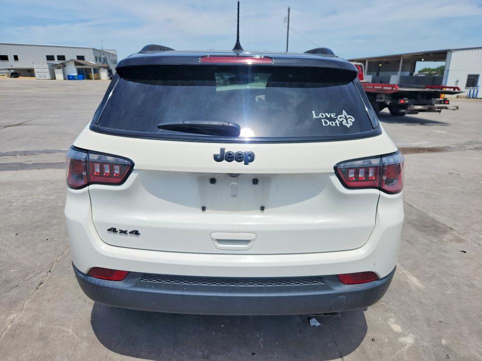 2018 Jeep Compass VIN 3C4NJDBB6JT394813 COPART salvage auction — FRONT END, Tx - Salvage Vehicle Title, sold $725 on 2026-07-02 (photo 6)
