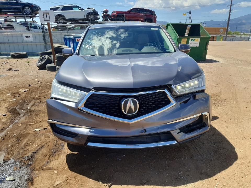 2017 Acura Mdx VIN 5FRYD4H5XHB025286 COPART salvage auction — FRONT END, Co - Salvage Title, sold $2,750 on 2026-07-29 (photo 5)