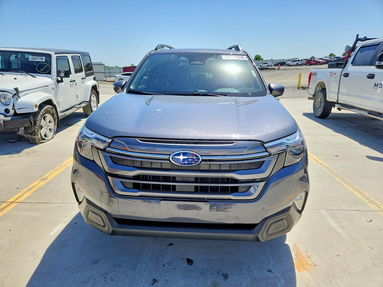 2025 Subaru Forester VIN JF2SLSED4SH435732 COPART salvage auction — Rear End, KY - CERT OF TITLE-SALVAGE, sold $9,600 on 2026-07-09 (photo 5)