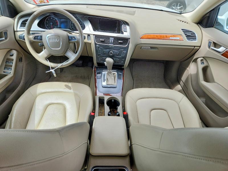 2012 Audi A4 VIN WAUBFAFL0CN019506 COPART salvage auction — FRONT END, Nj - Cert Of Title-Salvage, sold $475 on 2026-07-19 (photo 8)