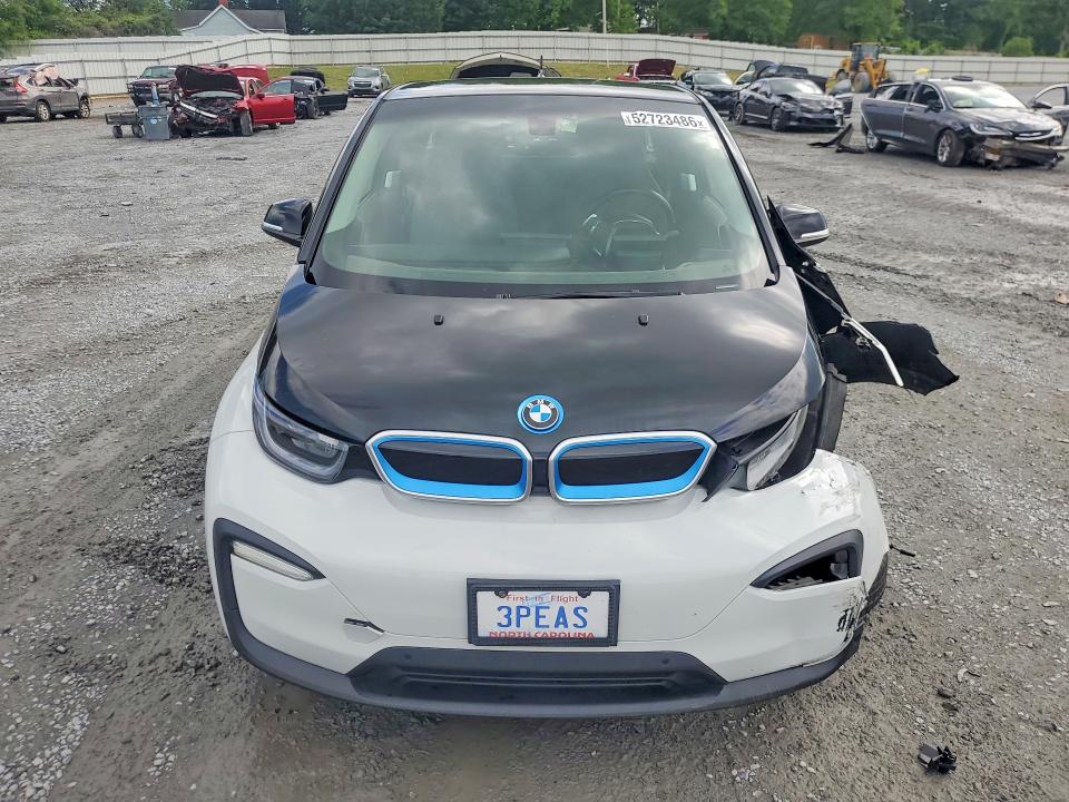 2021 BMW I3 VIN WBY8P2C0XM7J95400 COPART salvage auction — FRONT END, Nc - Salvage Certificate Of Title, sold $3,450 on 2026-07-08 (photo 5)