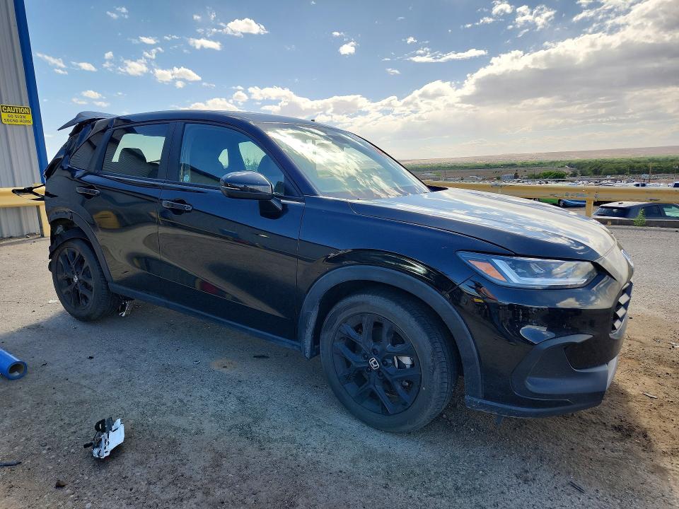 2024 Honda Hr-v VIN 3CZRZ2H5XRM709953 COPART salvage auction — REAR END, Nm - Cert Of Title-Salvage, sold $6,900 on 2026-07-03 (photo 4)