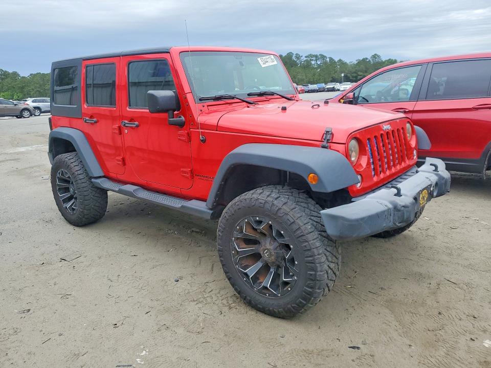 2016 Jeep Wrangler / VIN 1C4BJWDG5GL247474 COPART salvage auction — REAR END, Ga - Cert Of Title-Salvage, sold $4,950 on 2026-07-09 (photo 4)