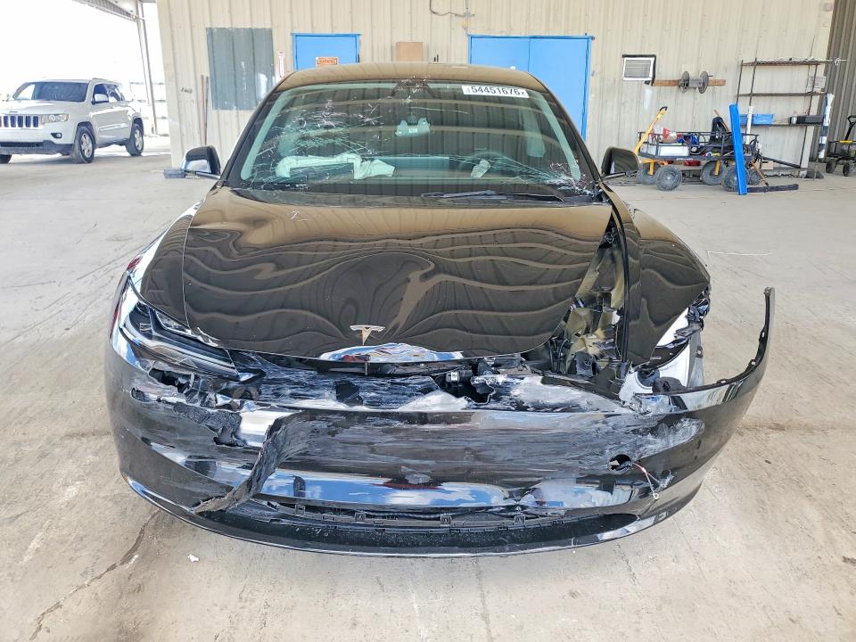 2024 Tesla Model 3 VIN 5YJ3E1EA7RF733571 COPART salvage auction — FRONT END, Fl - Cert Of Title Slvg Rebuildable, sold $13,400 on 2026-07-08 (photo 5)