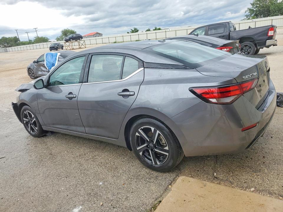 2025 Nissan Sentra VIN 3N1AB8CV1SY378165 COPART salvage auction — FRONT END, Tx - Salvage Vehicle Title, sold $3,150 on 2026-07-02 (photo 2)