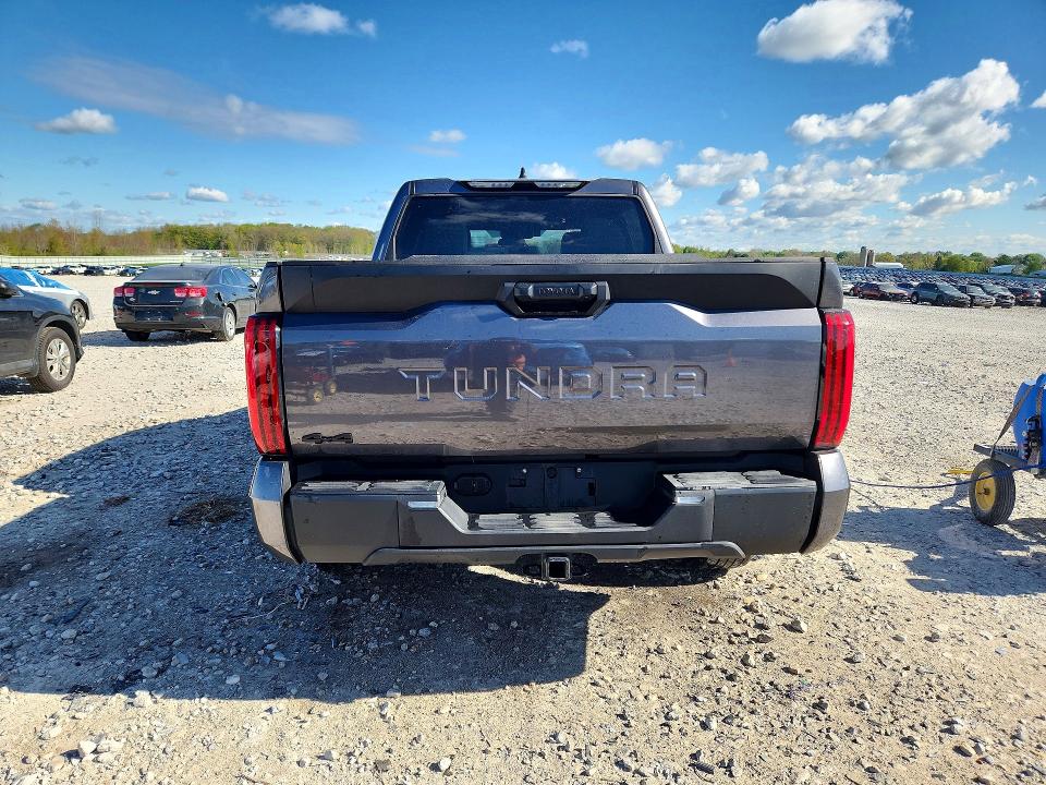 2025 Toyota Tundra VIN 5TFLA5DB0SX269628 COPART salvage auction — FRONT END, Mi - Certificate Of Title, sold $1,200 on 2026-07-30 (photo 6)