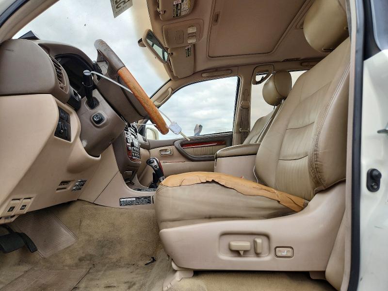 2000 Lexus Lx VIN JT6HT00W4Y0120384 COPART salvage auction — ALL OVER, Ca - Salvage Certificate, sold $925 on 2026-07-13 (photo 7)