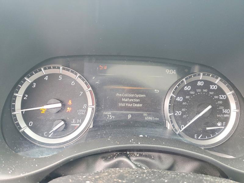 2021 Toyota VIN 5TDYZRAH5MS084854 COPART salvage auction — HAIL, MS - CERT OF TITLE - HAIL SALVAGE, sold $11,100 on 2026-07-29 (photo 9)