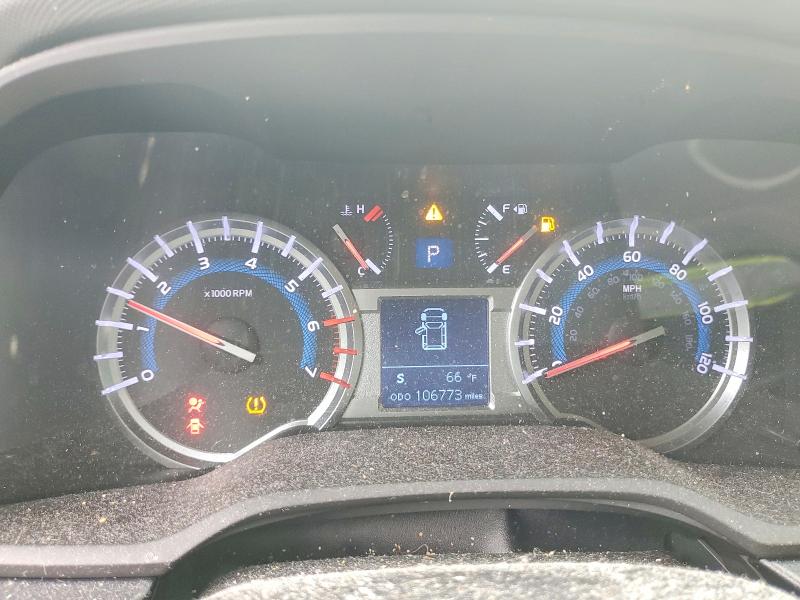2016 Toyota 4runner VIN JTEZU5JR0G5123389 COPART salvage auction — REAR END, Ga - Cert Of Title-Salvage, sold $2,100 on 2026-07-24 (photo 9)