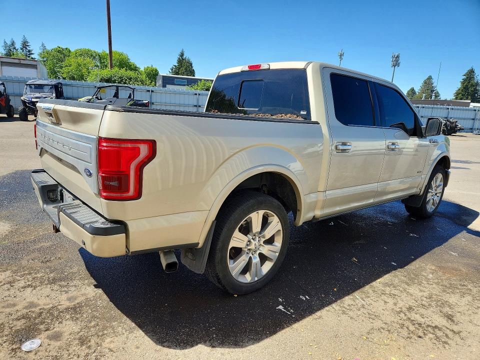 2017 Ford VIN 1FTEW1EG1HFC14911 COPART salvage auction — MINOR DENT/SCRATCHES, Wy - Certificate Of Title, sold $14,400 on 2026-07-07 (photo 3)