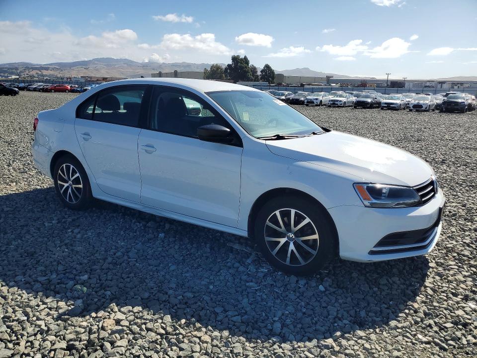 2015 Volkswagen Jetta VIN 3VWD17AJ1FM201813 COPART salvage auction — FRONT END, Ca - Salvage Certificate, sold $1,250 on 2026-07-02 (photo 4)