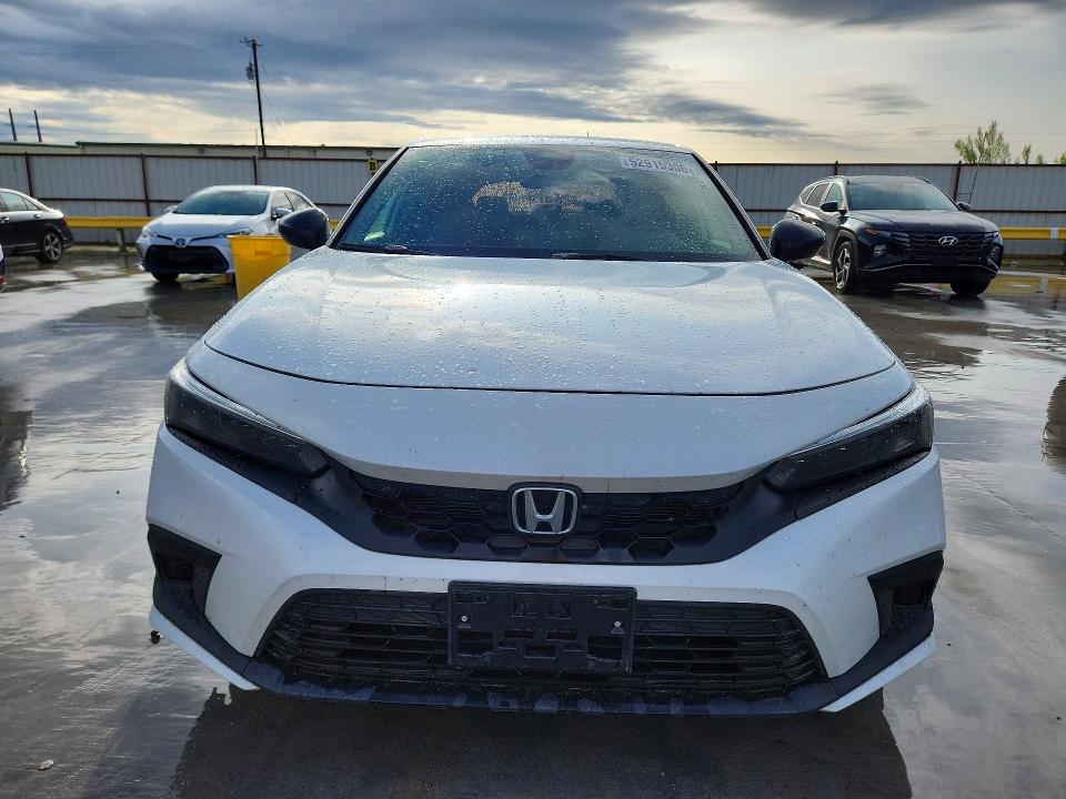 2023 Honda Civic VIN 19XFL2H85PE015182 COPART salvage auction — FRONT END, Tx - Salvage Vehicle Title, sold $8,200 on 2026-08-21 (photo 5)
