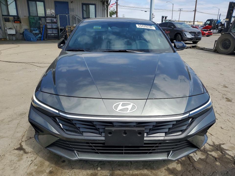 2026 Hyundai Elantra VIN KMHLM4DG7TU144220 COPART salvage auction — REAR END, Ca - Salvage Certificate, sold $4,400 on 2026-07-30 (photo 5)