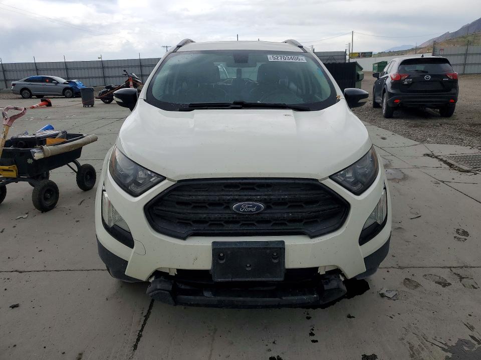 2020 Ford Ecosport VIN MAJ6S3JL1LC384085 COPART salvage auction — FRONT END, Ut - Salvage Certificate, sold $2,250 on 2026-07-20 (photo 5)