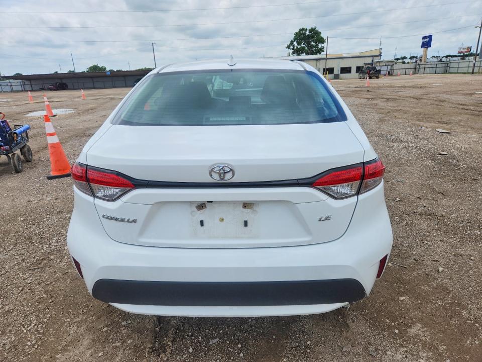 2021 Toyota Corolla VIN 5YFEPMAEXMP187844 COPART salvage auction — FRONT END, Tx - Salvage Vehicle Title, sold $3,900 on 2026-07-15 (photo 6)
