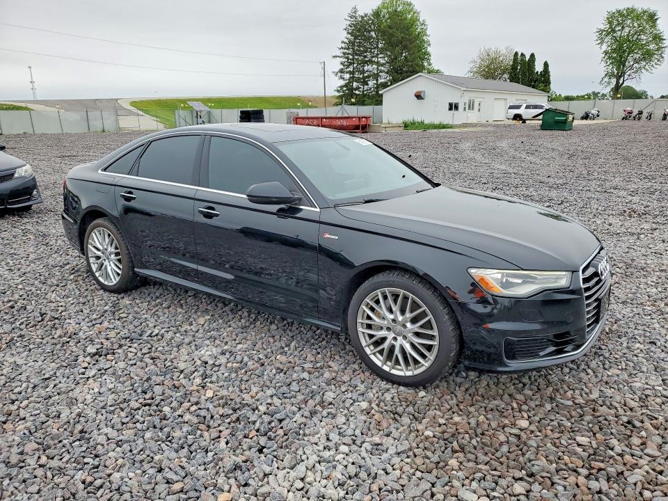2016 Audi A6 VIN WAUFGAFC0GN006579 COPART salvage auction — HAIL, IN - CERT OF TITLE-SALVAGE TITLE, sold $2,850 on 2026-07-28 (photo 4)