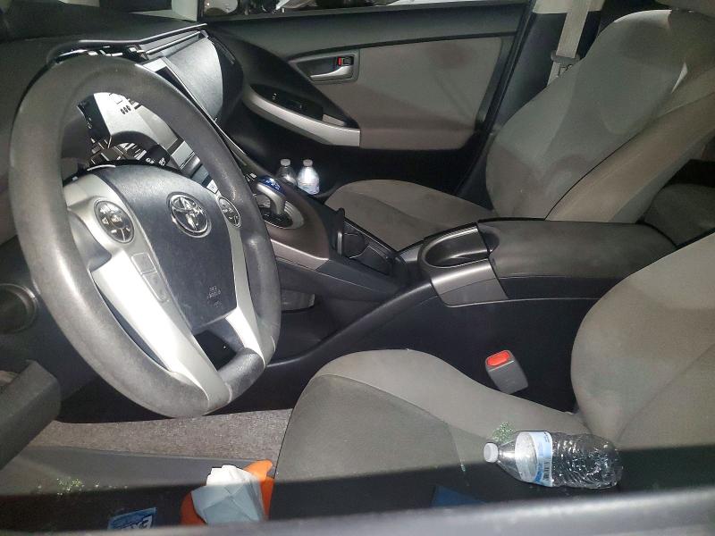 2014 Toyota Prius VIN JTDKN3DU6E1760329 COPART salvage auction — SIDE, Nv - Salvage Title, sold $125 on 2026-07-16 (photo 7)