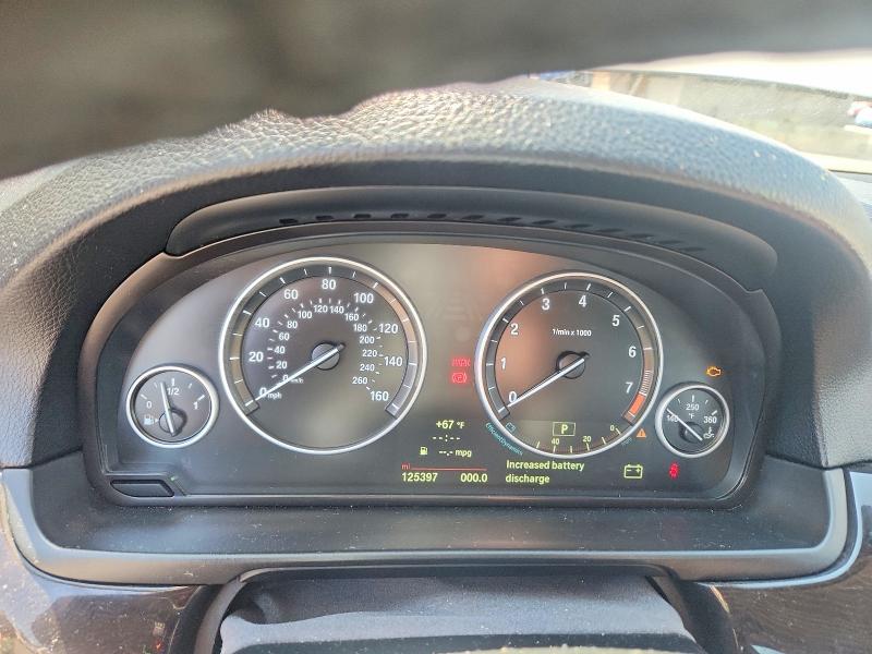 2014 BMW 5er VIN WBA5A7C5XED219516 COPART salvage auction — FRONT END, Ri - Salvage Certificate Of Title, sold $1,500 on 2026-08-04 (photo 9)