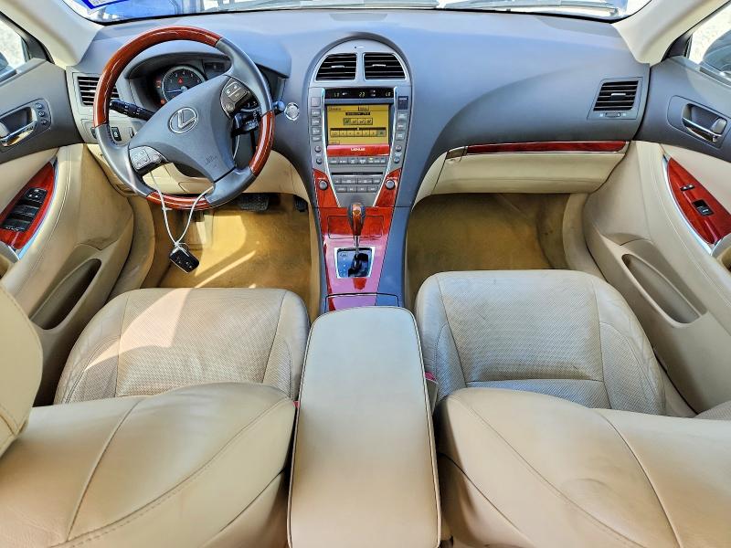 2012 Lexus ES VIN JTHBK1EG1C2486808 COPART salvage auction — SIDE, Tx - Salvage Vehicle Title, sold $3,900 on 2026-07-09 (photo 8)