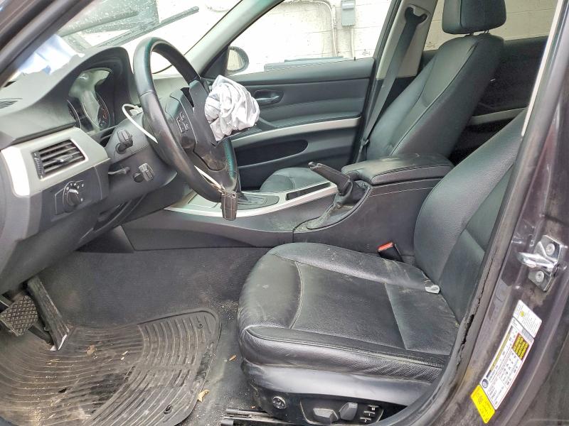 2008 BMW 3 series VIN WBAVD53558A010671 COPART salvage auction — FRONT END, Ut - Salvage Certificate, sold $325 on 2026-07-27 (photo 7)