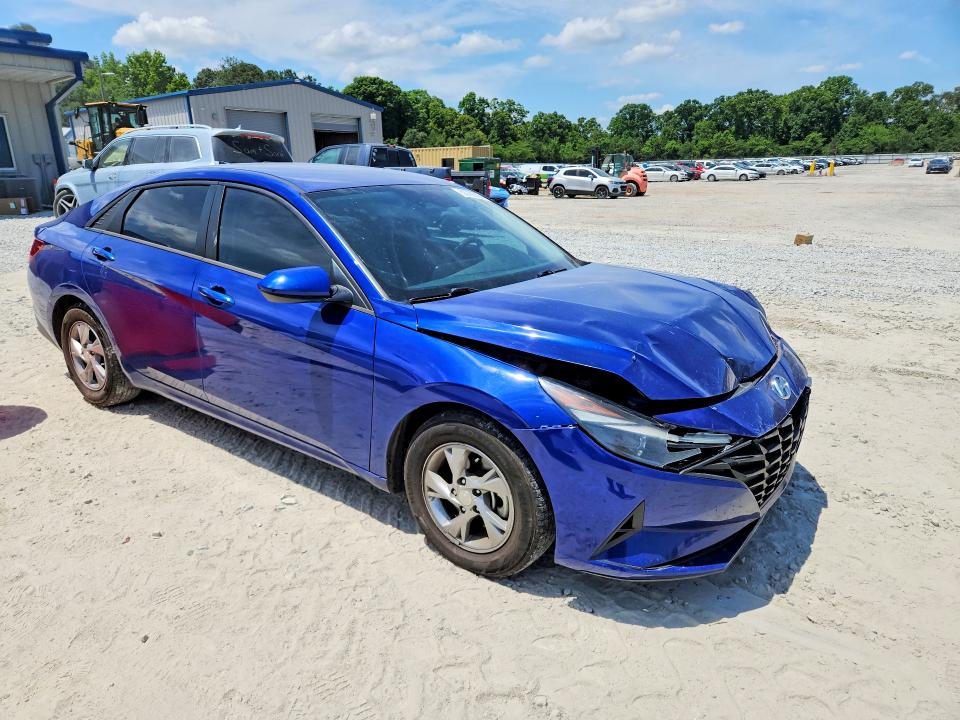 2023 Hyundai Elantra VIN 5NPLL4AG2PH089395 COPART salvage auction — FRONT END, Ga - Cert Of Title-Salvage, sold $4,150 on 2026-07-14 (photo 4)