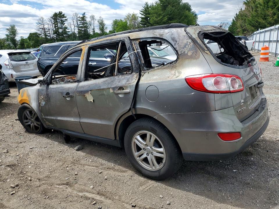 2011 Hyundai Santa fe VIN 5XYZG3AB4BG024075 COPART salvage auction — BURN, Md - Cert Of Salvage > 75% Damage, sold $250 on 2026-07-13 (photo 2)